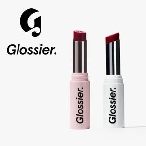 Glossier Lip Set: Ultralip Lipstick in Vesper and Generation G Lipstick in Crush